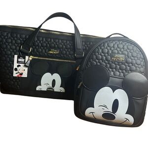 Disney Black Mickey Mouse Travel Duo